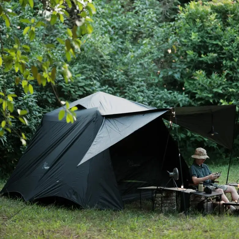 BREEZEDOME - Outdoor Camping Suuri teltta PU 3000mm 3-5 henkilöä