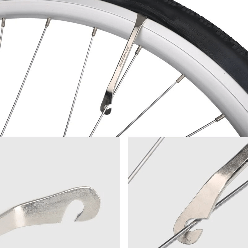 APEX - Ruostumattomasta teräksestä valmistettu polkupyörän renkaiden vipusarja