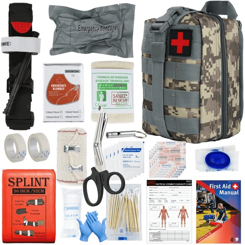 ECOMED - First Aid Survival Kit 18 työkalua