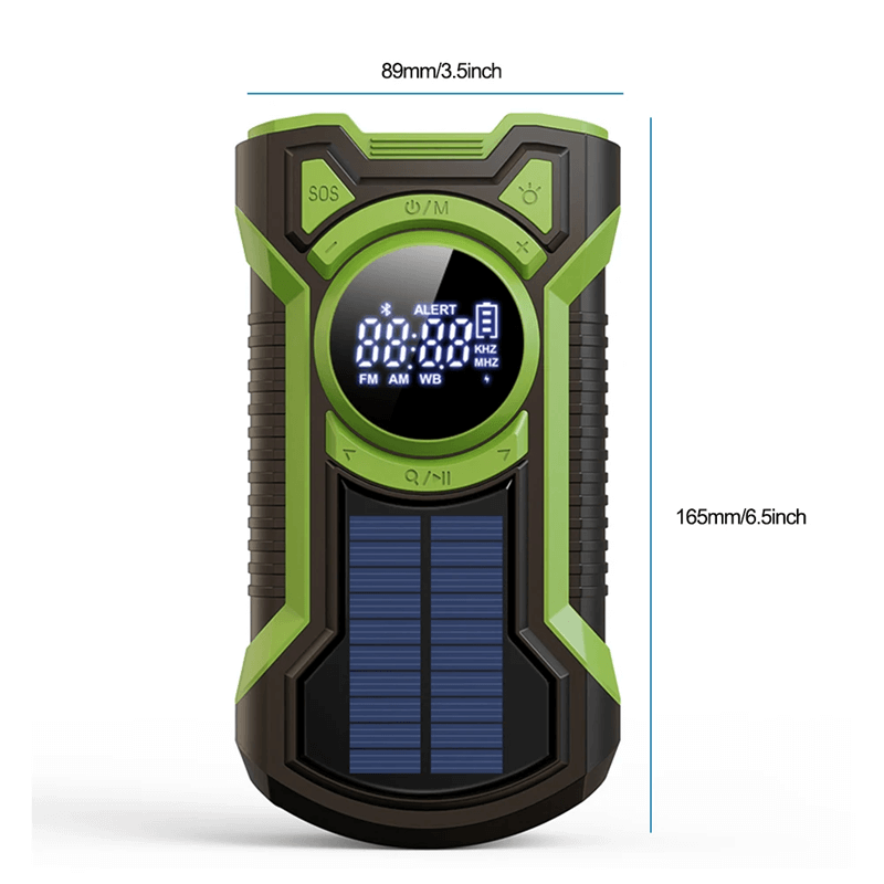 CELESTA - 5000 mAh aurinkoenergiaradio